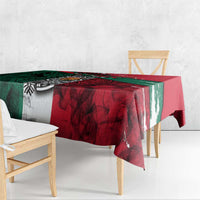 My Home My Blood Mexico Tablecloth Mexican Map Aztec