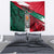 My Home My Blood Mexico Tapestry Mexican Map Aztec