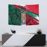 My Home My Blood Mexico Tapestry Mexican Map Aztec