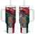 My Home My Blood Mexico Tumbler With Handle Mexican Map Aztec