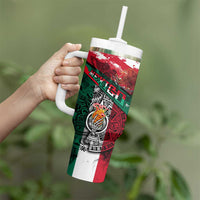 My Home My Blood Mexico Tumbler With Handle Mexican Map Aztec