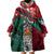 My Home My Blood Mexico Wearable Blanket Hoodie Mexican Map Aztec