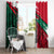 My Home My Blood Mexico Window Curtain Mexican Map Aztec