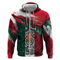 My Home My Blood Mexico Zip Hoodie Mexican Map Aztec