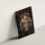 Mexico Sugar Skull Canvas Wall Art Tattoo Art Mexican Flag