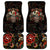 Mexico Sugar Skull Car Mats Tattoo Art Mexican Flag