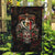 Mexico Sugar Skull Garden Flag Tattoo Art Mexican Flag