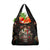 Mexico Sugar Skull Grocery Bag Tattoo Art Mexican Flag
