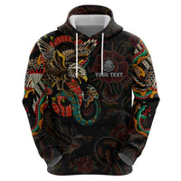 Mexico Sugar Skull Hoodie Tattoo Art Mexican Flag