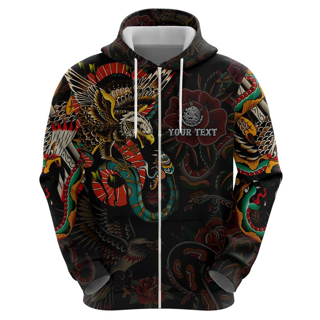 Mexico Sugar Skull Hoodie Tattoo Art Mexican Flag