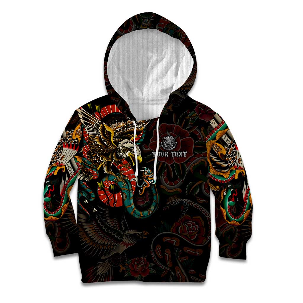 Mexico Sugar Skull Kid Hoodie Tattoo Art Mexican Flag