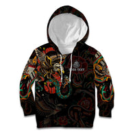 Mexico Sugar Skull Kid Hoodie Tattoo Art Mexican Flag