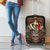 Mexico Sugar Skull Luggage Cover Tattoo Art Mexican Flag