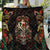 Mexico Sugar Skull Quilt Tattoo Art Mexican Flag