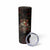 Mexico Sugar Skull Skinny Tumbler Tattoo Art Mexican Flag