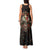 Mexico Sugar Skull Tank Maxi Dress Tattoo Art Mexican Flag