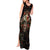 Mexico Sugar Skull Tank Maxi Dress Tattoo Art Mexican Flag