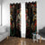 Mexico Sugar Skull Window Curtain Tattoo Art Mexican Flag