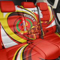 Ethiopia Tigray Revolution Back Car Seat Cover Emblem Freedom Fighters and Flag