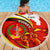 Ethiopia Tigray Revolution Beach Blanket Emblem Freedom Fighters and Flag