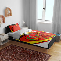Ethiopia Tigray Revolution Bedding Set Emblem Freedom Fighters and Flag