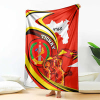 Ethiopia Tigray Revolution Blanket Emblem Freedom Fighters and Flag