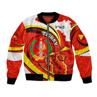 Ethiopia Tigray Revolution Bomber Jacket Emblem Freedom Fighters and Flag