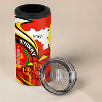 Ethiopia Tigray Revolution 4 in 1 Can Cooler Tumbler Emblem Freedom Fighters and Flag