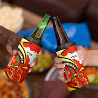 Ethiopia Tigray Revolution 4 in 1 Can Cooler Tumbler Emblem Freedom Fighters and Flag