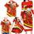 Ethiopia Tigray Revolution Family Matching Long Sleeve Bodycon Dress and Hawaiian Shirt Emblem Freedom Fighters and Flag