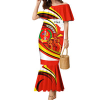 Ethiopia Tigray Revolution Family Matching Mermaid Dress and Hawaiian Shirt Emblem Freedom Fighters and Flag