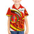Ethiopia Tigray Revolution Family Matching Off Shoulder Short Dress and Hawaiian Shirt Emblem Freedom Fighters and Flag