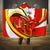Ethiopia Tigray Revolution Hooded Blanket Emblem Freedom Fighters and Flag