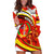 Ethiopia Tigray Revolution Hoodie Dress Emblem Freedom Fighters and Flag