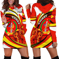 Ethiopia Tigray Revolution Hoodie Dress Emblem Freedom Fighters and Flag
