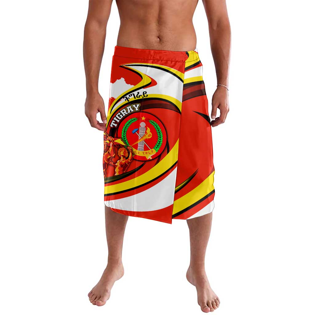 Ethiopia Tigray Revolution Lavalava Emblem Freedom Fighters and Flag