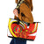 Ethiopia Tigray Revolution Leather Tote Bag Emblem Freedom Fighters and Flag