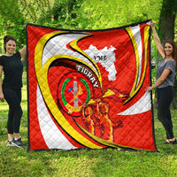 Ethiopia Tigray Revolution Quilt Emblem Freedom Fighters and Flag