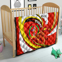 Ethiopia Tigray Revolution Quilt Emblem Freedom Fighters and Flag