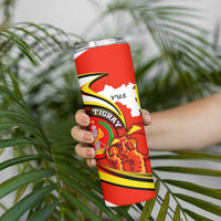 Ethiopia Tigray Revolution Skinny Tumbler Emblem Freedom Fighters and Flag