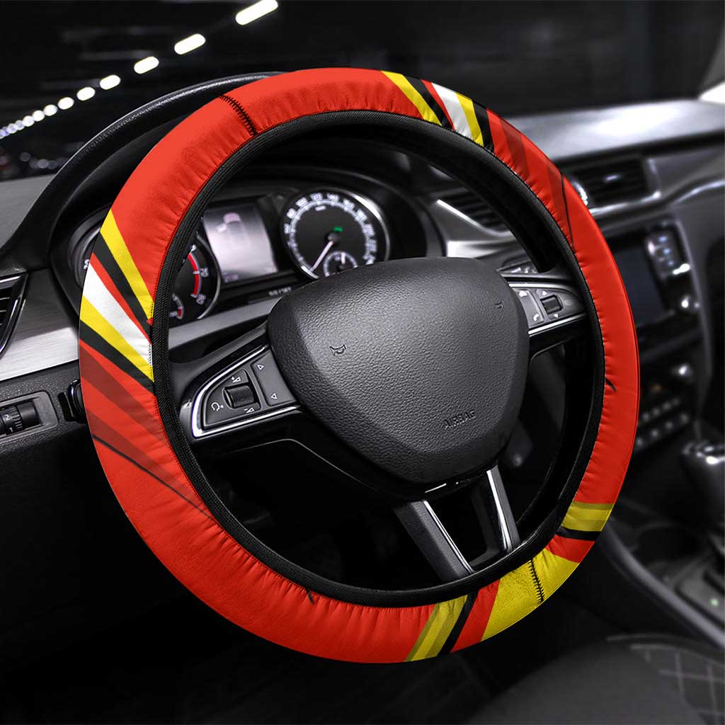 Ethiopia Tigray Revolution Steering Wheel Cover Emblem Freedom Fighters and Flag