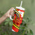 Ethiopia Tigray Revolution Tumbler With Handle Emblem Freedom Fighters and Flag