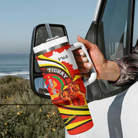 Ethiopia Tigray Revolution Tumbler With Handle Emblem Freedom Fighters and Flag