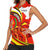 Ethiopia Tigray Revolution Women Sleeveless Polo Shirt Emblem Freedom Fighters and Flag
