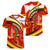 Ethiopia Tigray Revolution Women V-Neck T-Shirt Emblem Freedom Fighters and Flag