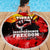 I Stand with Tigray Beach Blanket Tigray Independence - Fist of Freedom