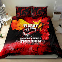I Stand with Tigray Bedding Set Tigray Independence - Fist of Freedom