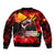 I Stand with Tigray Bomber Jacket Tigray Independence - Fist of Freedom