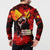 I Stand with Tigray Button Sweatshirt Tigray Independence - Fist of Freedom