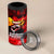 I Stand with Tigray 4 in 1 Can Cooler Tumbler Tigray Independence - Fist of Freedom